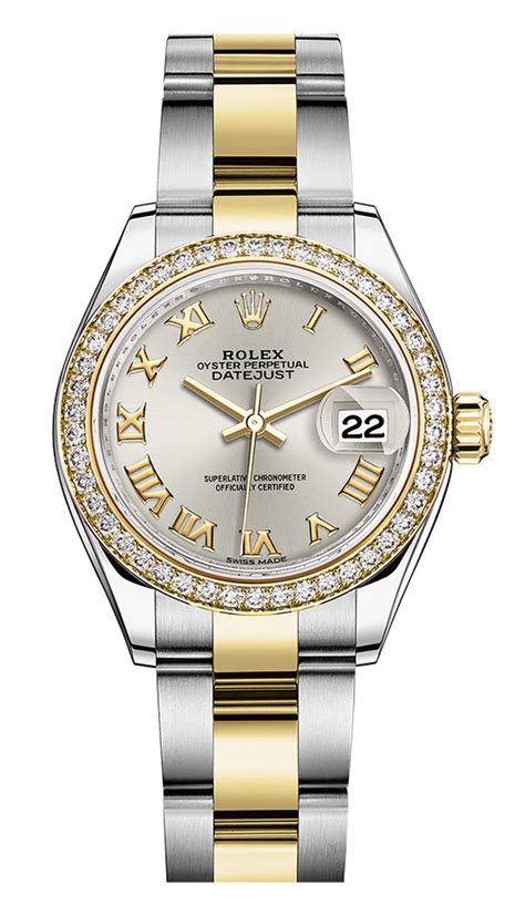 rolex two tone womens|Rolex 28mm ladies Datejust watch.